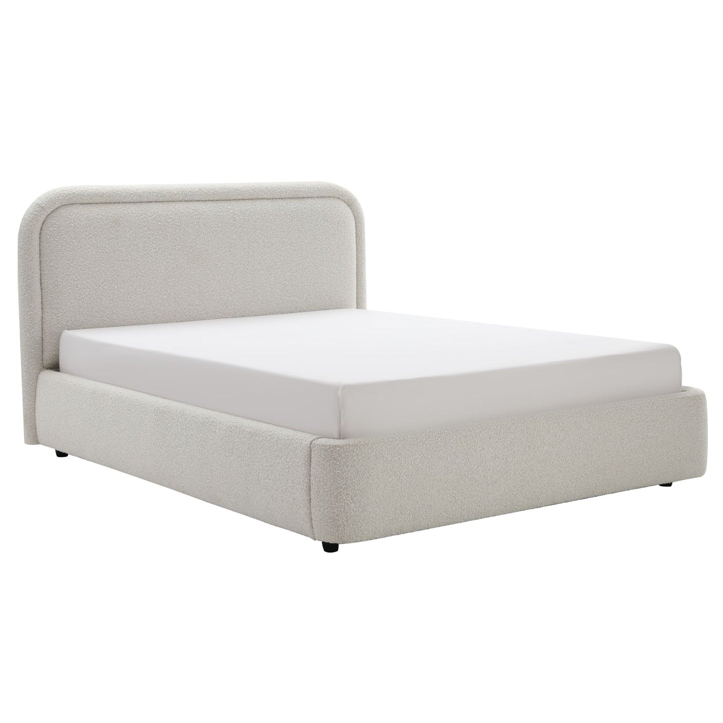 Ivory bed - Boucle