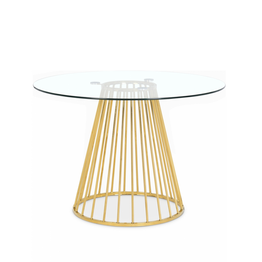 Gio Dining Table - Gold