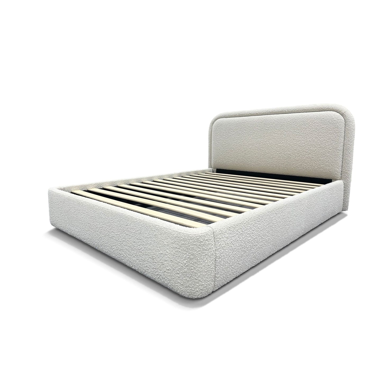 Ivory bed - Boucle