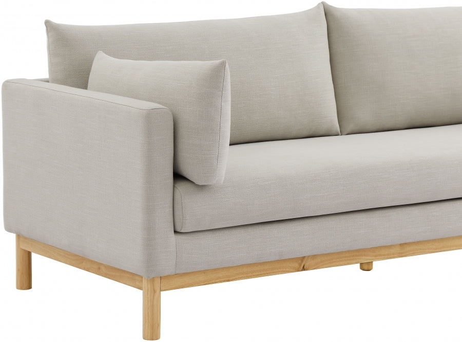 Langham Linen Textured Fabric Sofa