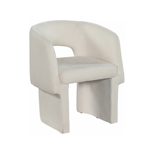 Emmet Chenille Fabric Dining Chair / Accent Chair