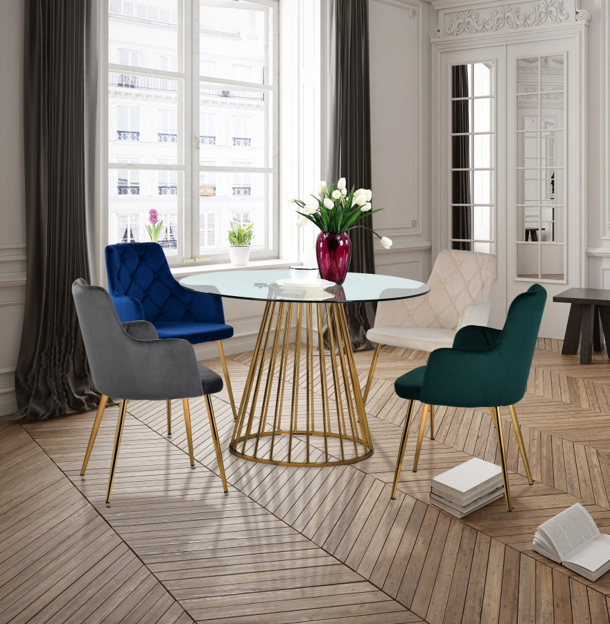 Gio Dining Table - Gold