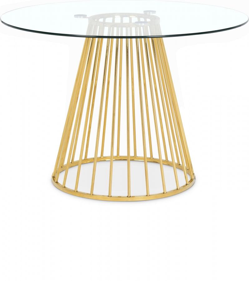 Gio Dining Table - Gold