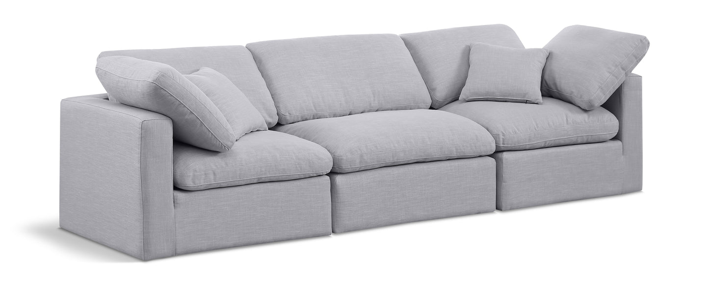 Indulge Linen Textured Fabric Sofa