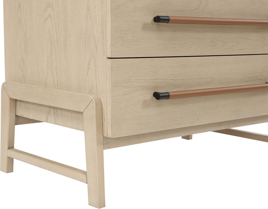 Rosedale 6 Drawer Tall Dresser – Yucca Oak Veneer