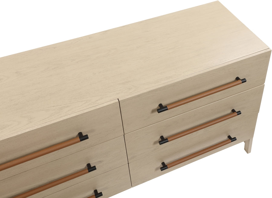 Rosedale 6 Drawer Dresser – Yucca Oak