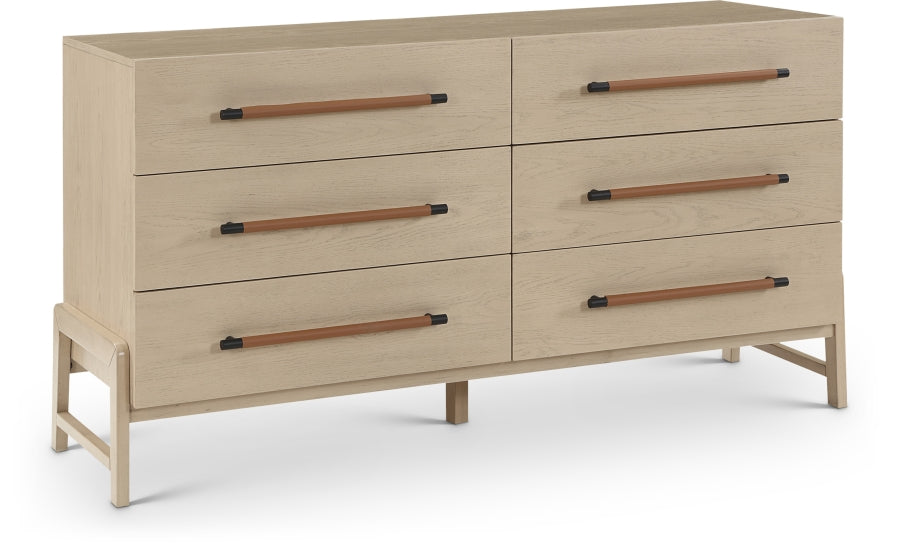 Rosedale 6 Drawer Dresser – Yucca Oak